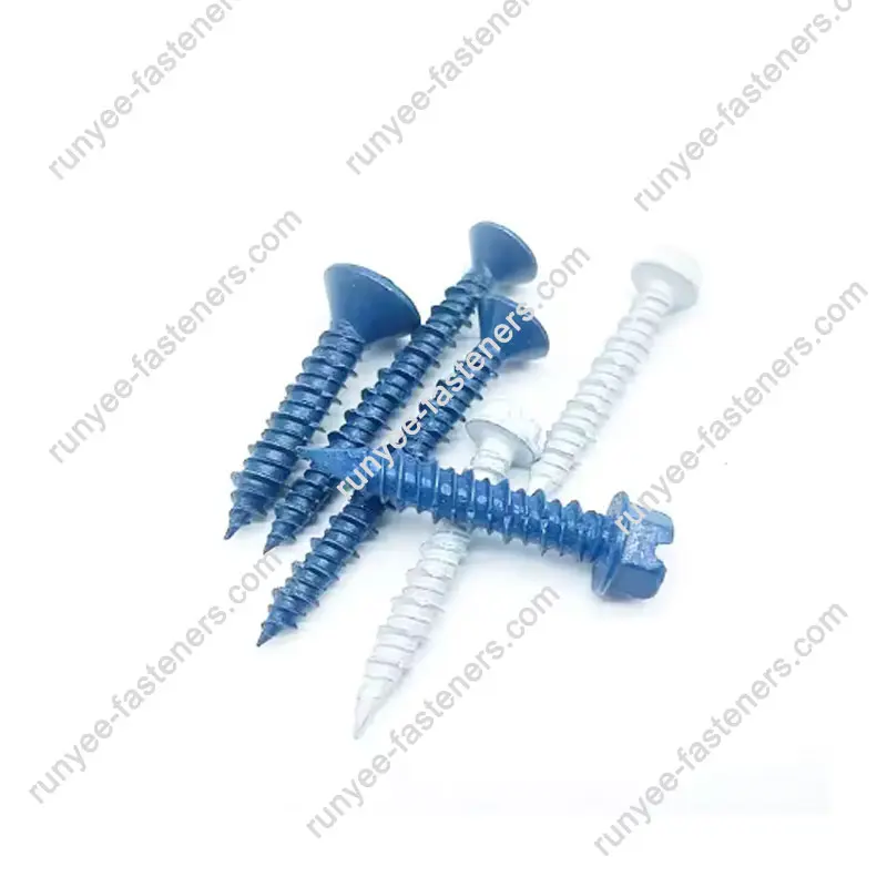 Betonankerschroef met zeskantige sluitring voor zware bevestiging